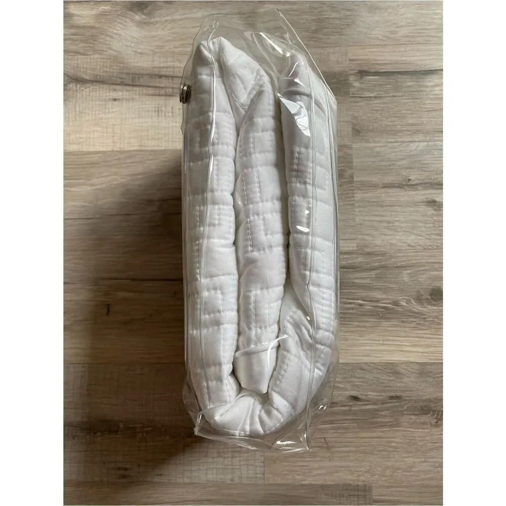 Hotel Collection Quilted Standard Pillowsham - White